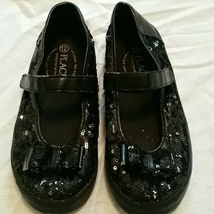 Sequin Girls Shoes